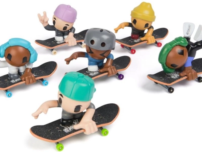 Tech Deck Sk8 Crew fingerboard with figure