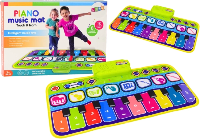 Interaktiivne tantsumatt Piano 60 cm x 30 cm