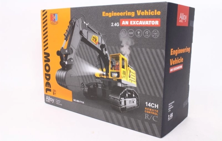 RC ekskavaator ja laadur 689-711A / 689-811A