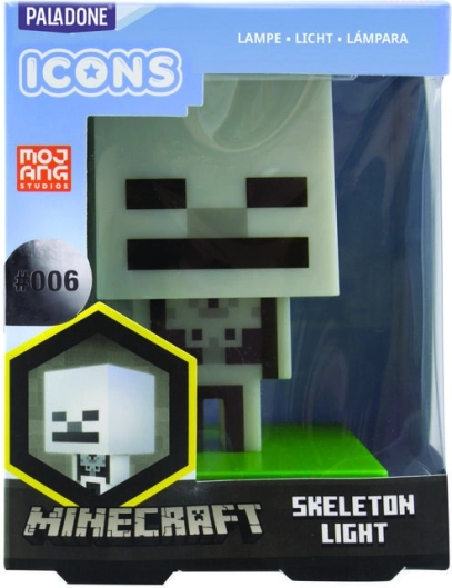 MINECRAFT – Skeletoni valgusti (ikooniline lamp)