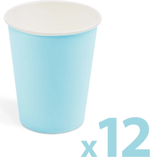 Sinised pabertopsid 250 ml, 12 tk