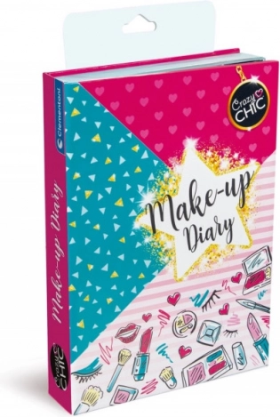 Crazy Chic secret diary with make-up palette