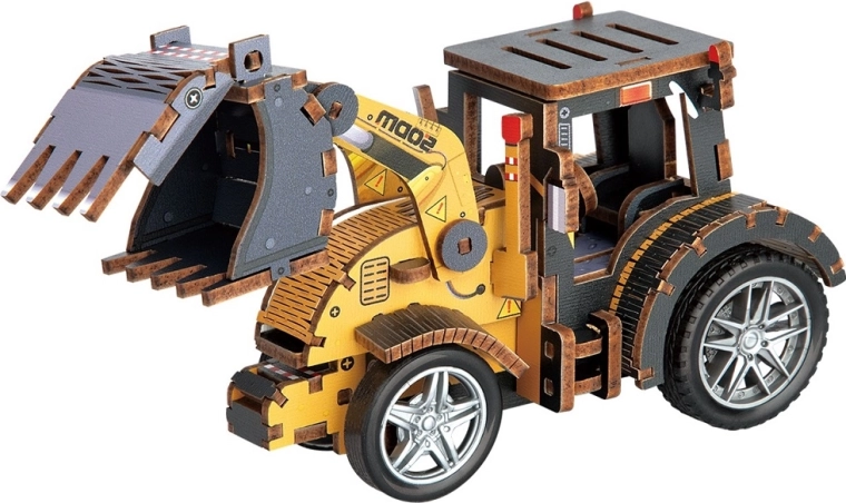 2Kids Toys 3D wooden model kit – log loader