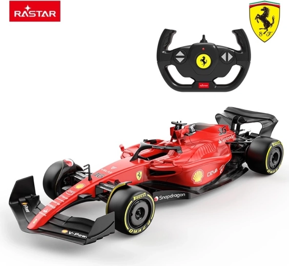 RC võidusõiduauto FERRARI F1 1:12 punane