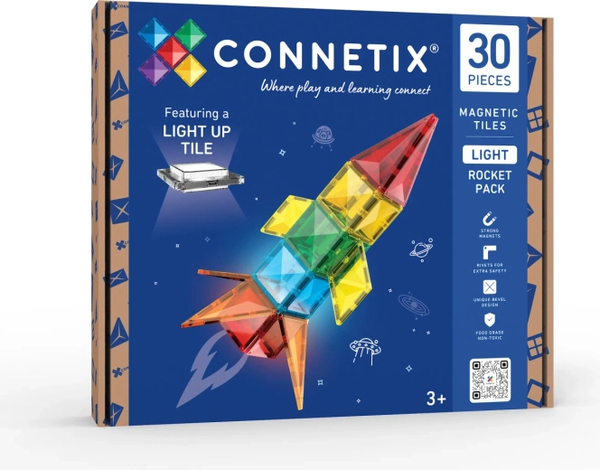 CONNETIX Rocket Light Pack, 30 Pieces