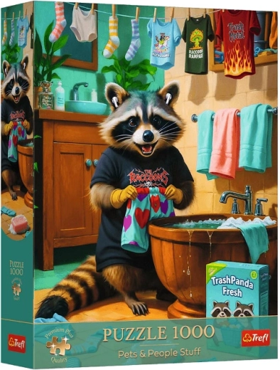 Puzzle 1000 Premium Plus – Pesupäev pesukarul