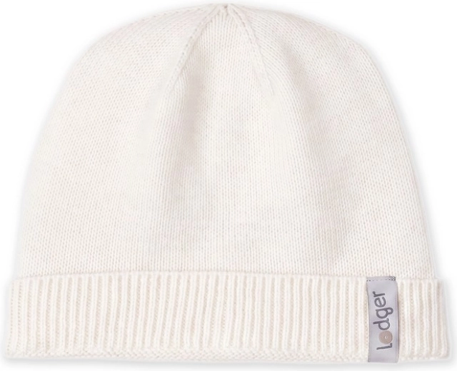 Lodger merino hat cream 0–6 months