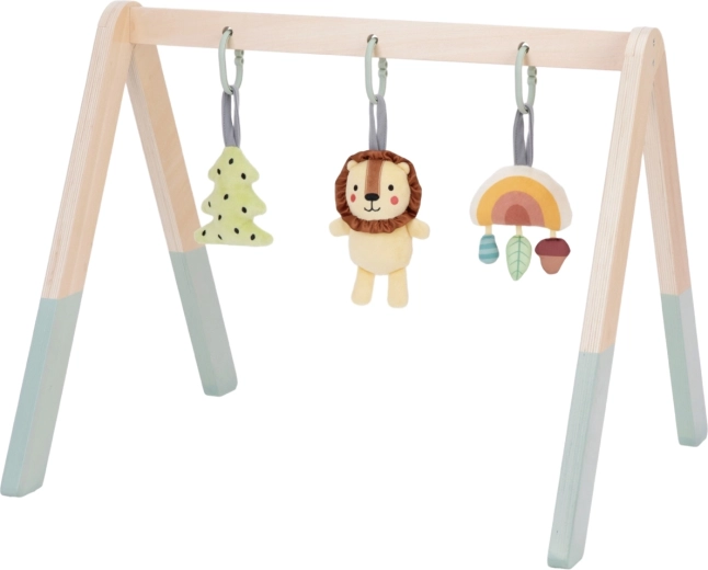 Tooky Toy beebigümnaasiumi stend 3 ripatsega imikutele