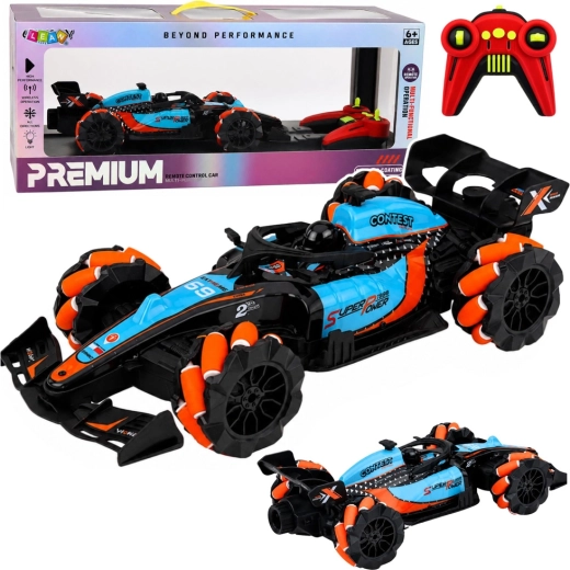 Sportlik puldiautoga juhitav RC-auto driftimiseks, tuledega, 31 cm, 1:14 – 1 tk