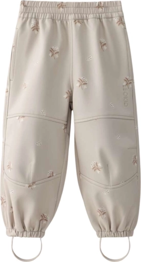 Leokid softshell pants Vic Silver Cloud Flower size 86