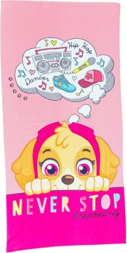 Paw Patrol towel – pink