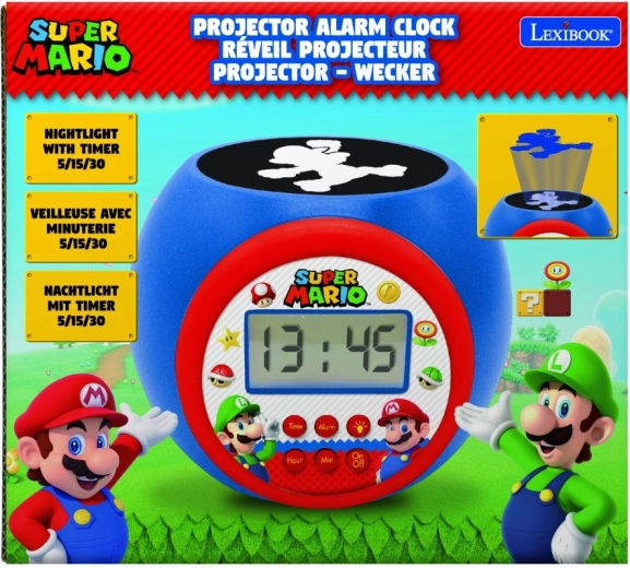 Super Mario projektoriga äratuskell