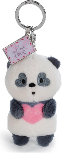 Plüüsist võtmehoidja Panda Love NICI 8 cm