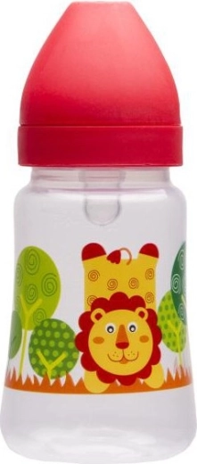 Akuku wide-neck baby bottle 250 ml red