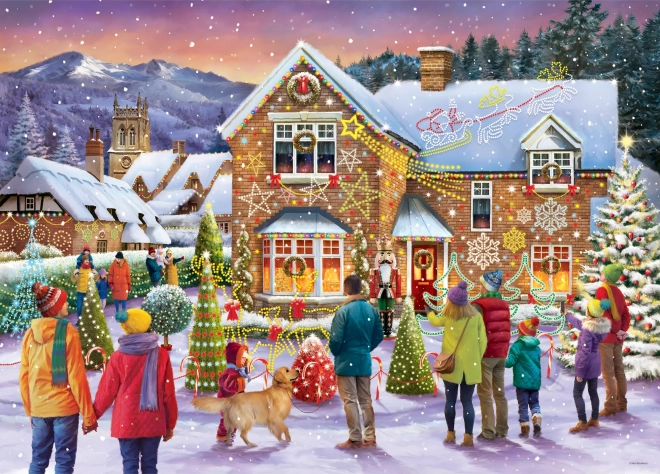 Gibsons puzzle Christmas decoration 1000 pieces