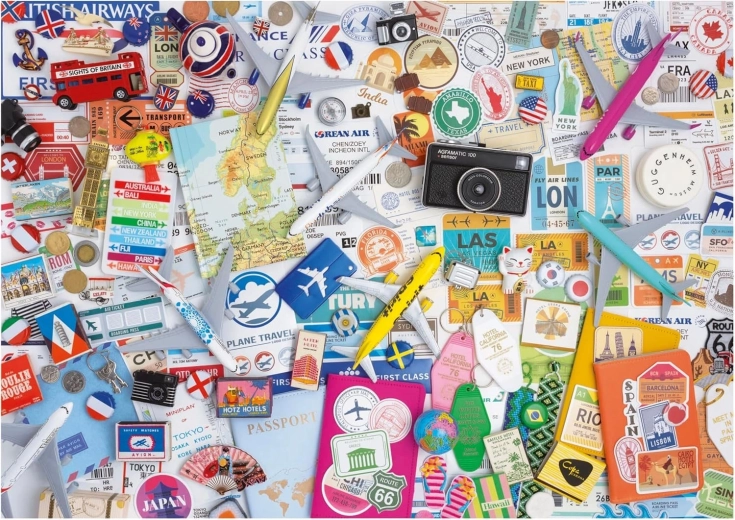 Puzzle Reisikollaaž 1000 tükki EDUCA