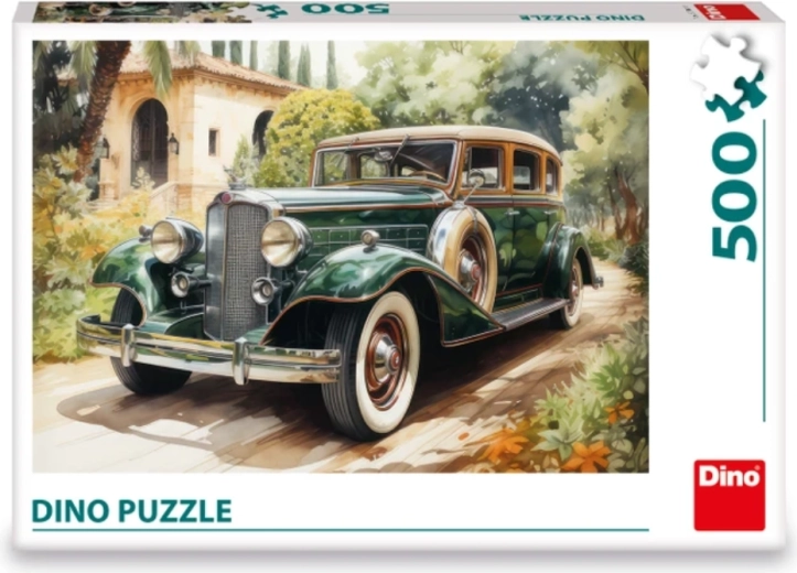 Dino puzzle Green Rolls-Royce 500 pieces