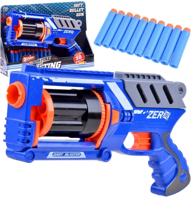 Plastist Blaster-püstol 10 vahtnoolega