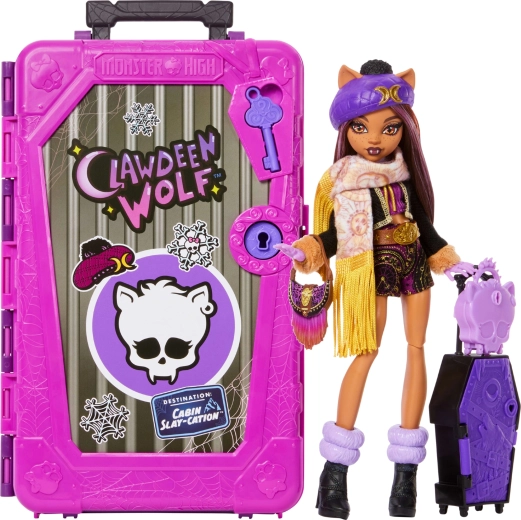 Monster High nukk Clawdeen Wolf – õudsed koolivaheajad üllatustega