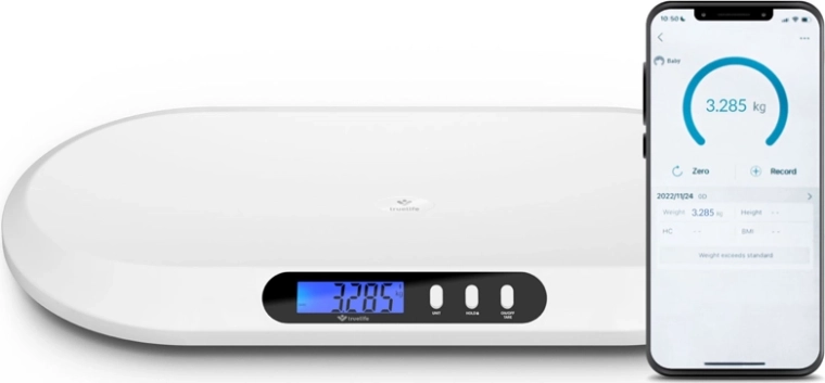 Digitaalne beebikaal TRUELIFE BabyScale B5 BT Bluetoothiga