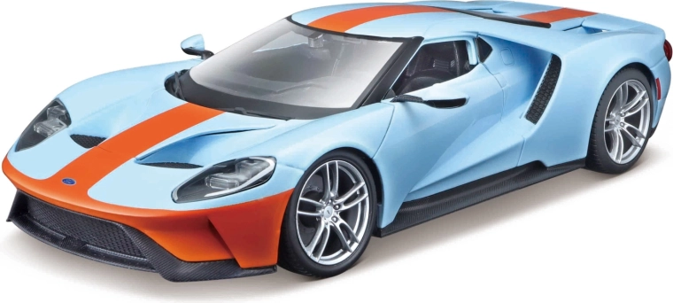 Maisto 2017 Ford GT sinakas-oranž 1:18