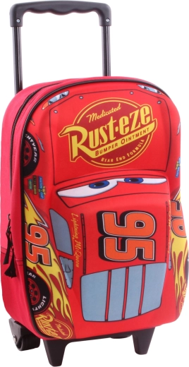 Disney Pixar Cars Piston Cup laste 3D ratastega seljakott 38 cm