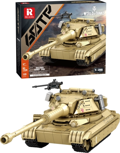 T-44 tanki ehituskomplekt World of Tanks 1128 tükki