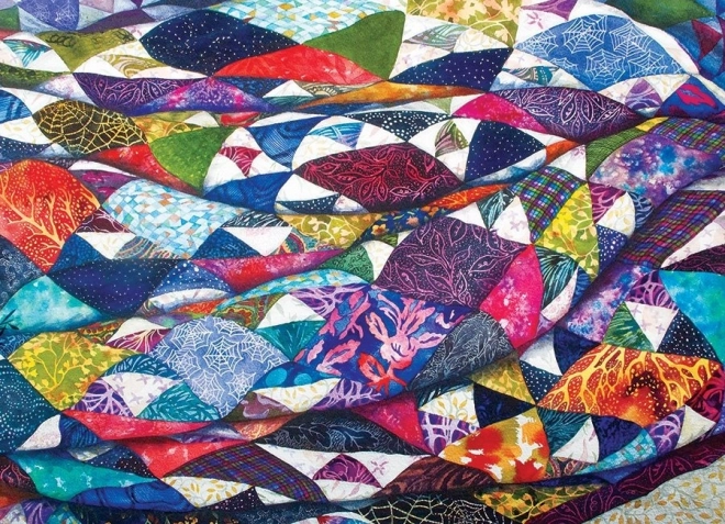 Puzzle „Portréet tekist” 500 tükiga COBBLE HILL