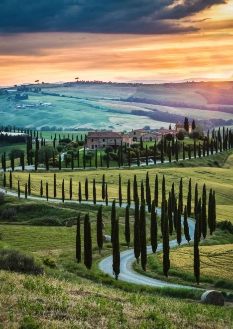 Puzzle RAVENSBURGER Val d'Orcia, Tuscany – 1000 pieces