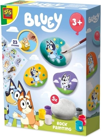 SES Bluey Rock Painting Set