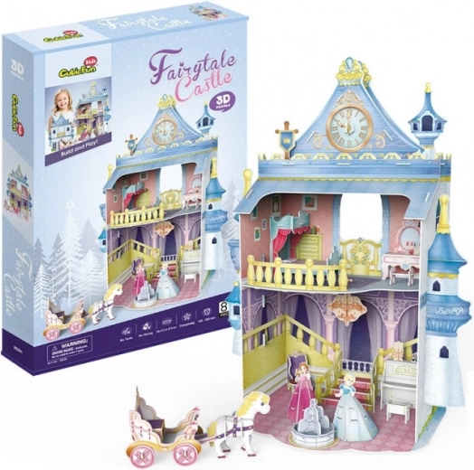 3D Puzzle Dollhouse Fairytale Castle