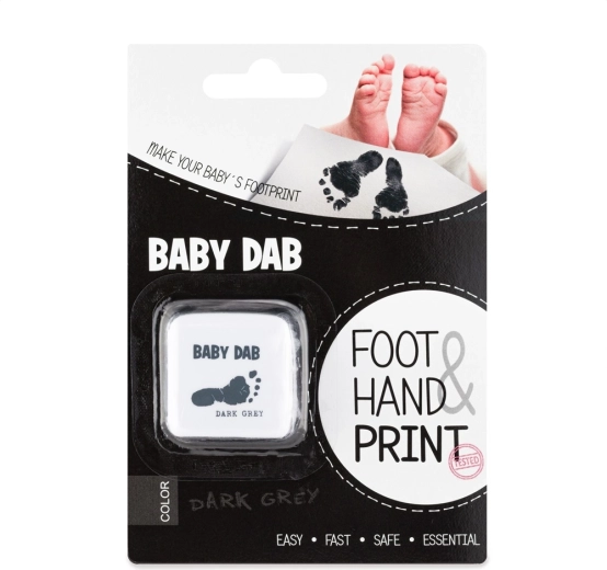 Baby Dab värv beebijäljenditele – hall