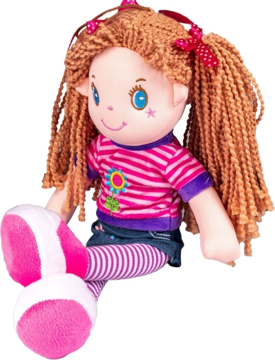 Soft and snuggly doll for cuddling