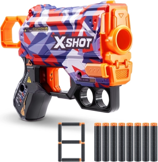 8-dart capacity for longer action