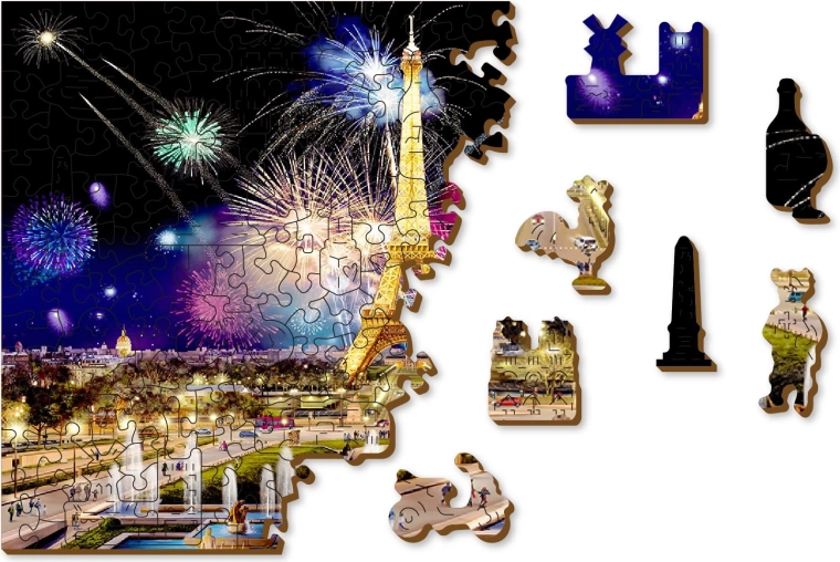 Premium wooden pieces with unique shapes