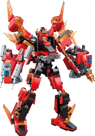 Detailed robot with articulated joints