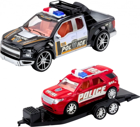 Realistic police set for action play