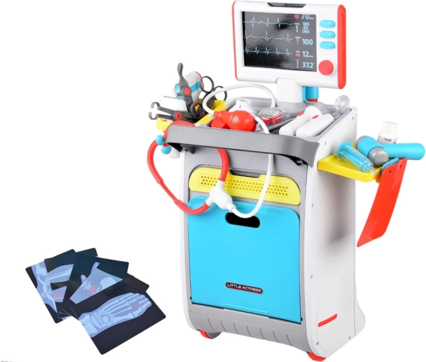 Liikuv käru hoiuruumidega