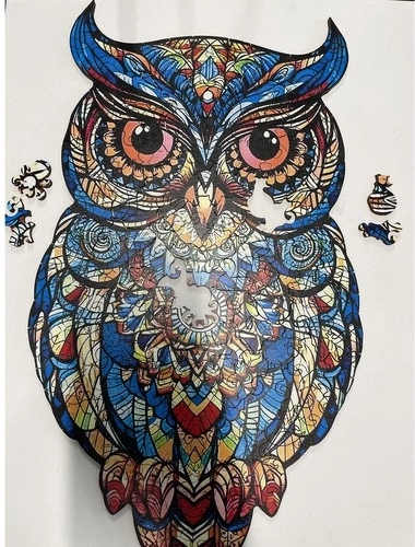 Kunstipärane öökullimotiiv rõõmuks ja dekoriks