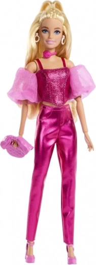 Sparkling pink outfit and accessories