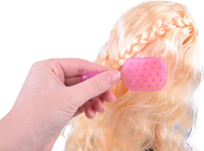 Pikad blondid juuksed kammimiseks