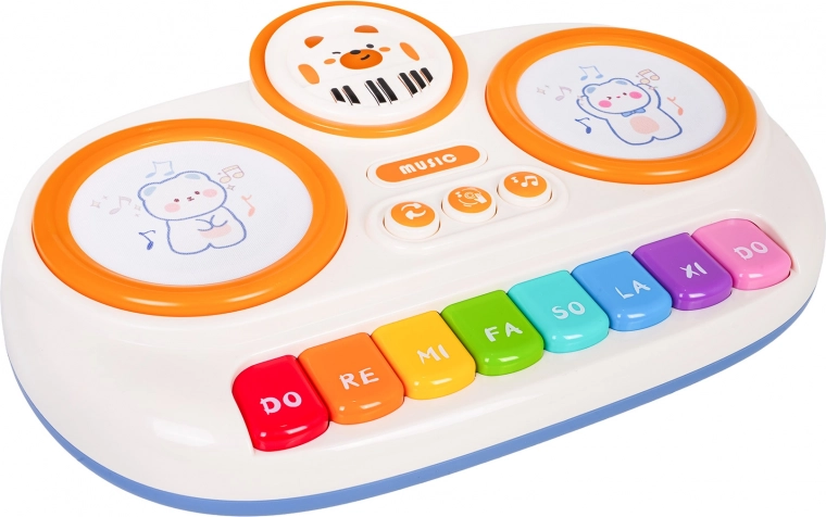 Colorful keys for first melodies