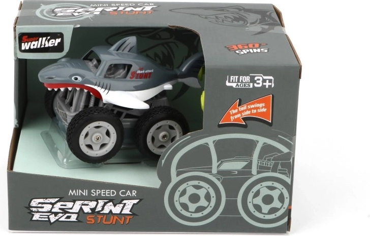 Shark design with movable tail