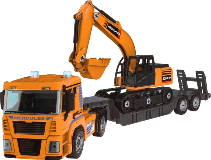 Pöörlev ekskavaator vahetatavate otsikutega