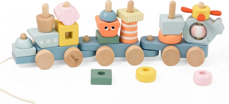 Montessori kujundite ja värvide ladumine