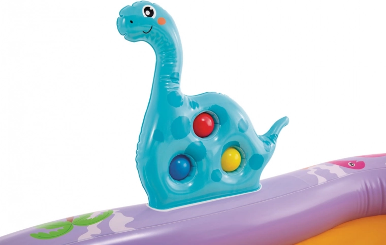 Interaktiivsed dinosaurusemängud pallidega