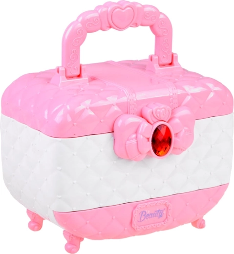 Stiilne kohver sangaga ja peegliga