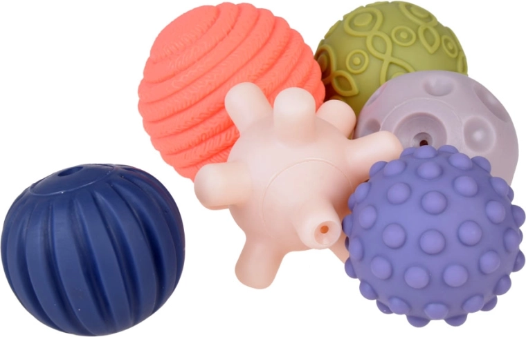 Various textures for rich tactile stimulation