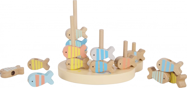 Sortimine ja numbrite õppimine puidust tahvlil