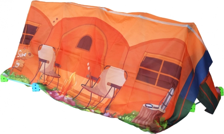 Trükiga kate muudab raami telgiks